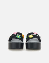"The Daisy Crochet Platform Sandal" 2P5FFS001F05 002 MARC JACOBS