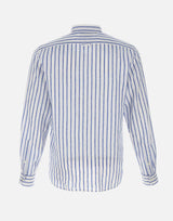 Camicia in lino e cotone CFWOSI0170 MRUT397731182 WOOLRICH