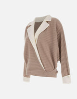 Maglia aperta in lana e cashmere CF5316MS019 C3763 LIU-JO