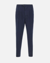 Pantaloni "Milano" in cotone e seta K75PANJ05 TET0K00411 ELEVENTY