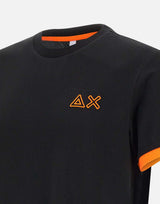 T-shirt Piquet logo fluo T35125 11 SUN68
