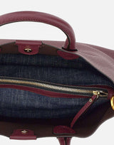 Borsa a mano "Aretha" in pelle BS11832 RNGDBLWINEBERRYMORO GIANNI CHIARINI