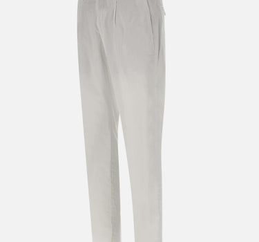 Pantaloni "DVR33 " in cotone e seta DVR33R022 TC100 DEVORE'