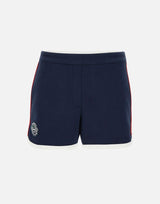 Shorts da tennis in piqué elasticizzato Heritage GF8652 HHW LACOSTE