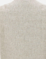 Gilet in tela di lino NAM20500560WZF C205 FAY