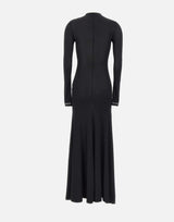 "Long dress in plain jersey" 25AJRO135VI0191 P001 RABANNE