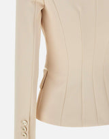 Blazer in crêpe stretch GI14251E2 193 ELISABETTA FRANCHI