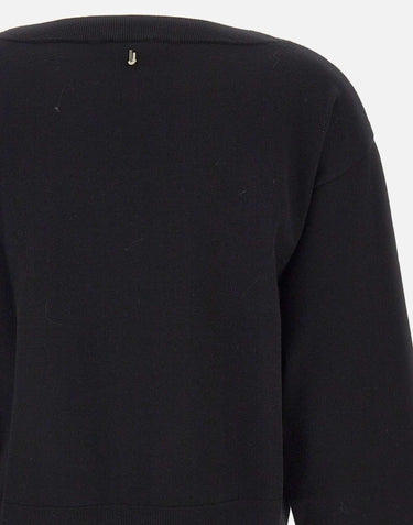 Maglia con perline CF5271MA96E M9799 LIU-JO