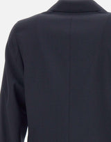 Blazer "Leon cotton Seersucker" S25MTLG403R DARKNAVY OFFICINE GENERALE