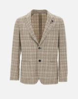 Blazer in lana e cashmere CN6202E AAIF65517210GR LARDINI