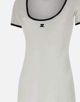 Abito "Holistic" in cotone 225JRO600JS0203 0098 COURREGES