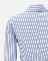 Camicia lunga aderente 250WCH00042 CCC051AA870 THE ATTICO