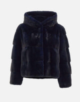 Pelliccia GIACCHINAVISONE BLU FRAME