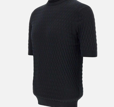 Maglia in crepe di cotone GC1MC CR14D990 FILIPPO DE LAURENTIIS