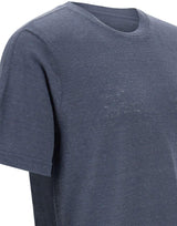 T-shirt in lino DK87123 BLU DIKTAT