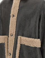 Giacca in pelle d'agnello SH0AM0063 M07010961 MM6 MAISON MARGIELA