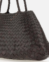 Borsa "Santa Croce" in pelle 8892 BROWN DRAGON DIFFUSION