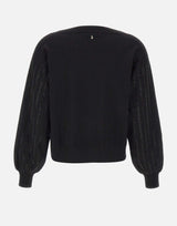Maglia con strass CF5271MA96E M9798 LIU-JO
