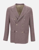 Blazer in lino, lana e seta K75GIAE01 TES0K02447 ELEVENTY