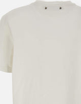 T-shirt in cotone GWP01220 P00063810363 GOLDEN GOOSE