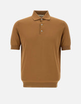 Polo in crepe di cotone PL1MC CR14R090 FILIPPO DE LAURENTIIS