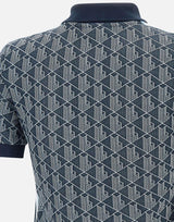Polo in maglia jacquard DF3364 525 LACOSTE
