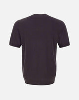 T-shirt in seta e cotone A010 F2002230 PAOLO PECORA