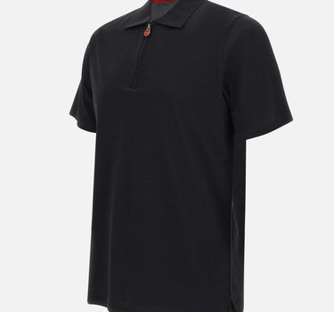 Polo mezza zip UMK1171K5 001 KITON
