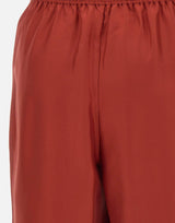 Shorts " Zinia" in seta ZINIA TOMATO LOULOU DE SAISON