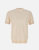 T-shirt in seta e cotone A010 F2001342 PAOLO PECORA