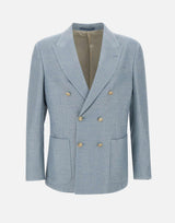 Blazer in lino e cotone K70GIAA06 TES0K10008 ELEVENTY