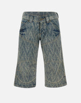 Shorts con logo VAQ09P012 BLUE1 VAQUERA