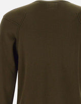 "Sea Island Crewneck Lens Knit" 18CMKN026A 004037A683 C.P. COMPANY