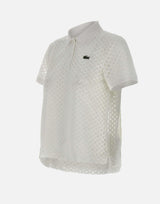 Polo in pizzo CF0217 70V LACOSTE