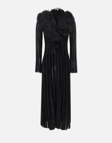 Cardigan in maglia 4M182A N0990 BLUMARINE