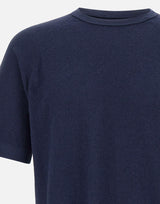T-shirt "Flak" in tricot cotone e nylon effetto spugna PEU5519 99012254209 PEUTEREY