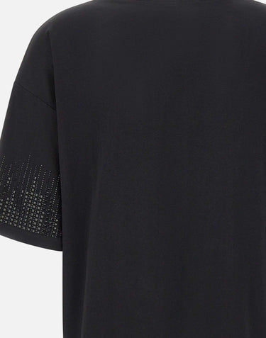 T-shirt in cotone con perline G315Z100523N 033 ELENA MIRO'