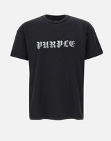 "Inside out tee beauty t-shirt" P101 TBTP425BLACK PURPLE BRAND