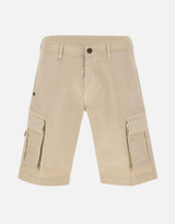 Bermuda "Munch" in cotone stretch B046BW 07600144 RE-HASH
