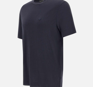 T-shirt in seta e modal EM002996 AF13721UB118 EMPORIO ARMANI