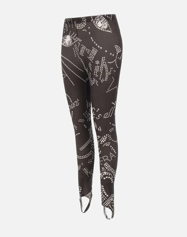 Leggings VAQ10P007 BLACK VAQUERA