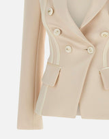 Blazer in crêpe stretch GI14251E2 193 ELISABETTA FRANCHI