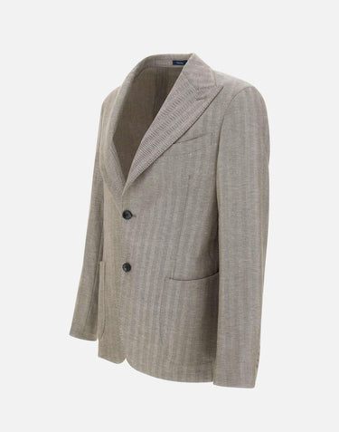 Blazer  "Camaldoli"  in cotone CAMALDOLI AT12705MOR07 MARCHESANI