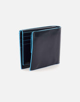 Portafoglio "Blue Square" in pelle PU1392B2R BLU2 PIQUADRO