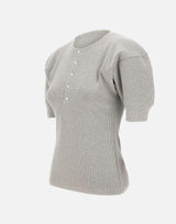 "Grey Marl sweater" 1425JTP006684A GREY VICTORIA BECKHAM