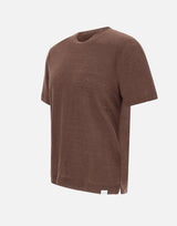 T-shirt in lino DK87123 MORO DIKTAT