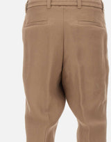 Pantaloni " L-Peet " in lino 50538679 292 BOSS