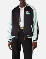 "Satin bomber jacket" MPF25JK383 01 CASABLANCA