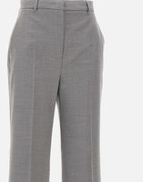 Pantaloni "Soraga" in twill di lana 2426136082600 007 MAX MARA STUDIO