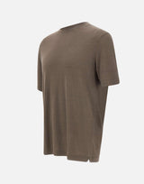 T-shirt in lino TSMC JERLINU289 FILIPPO DE LAURENTIIS